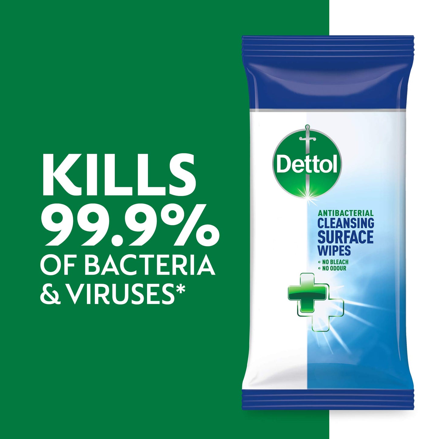 Dettol Anti-Bacterial Surface Cleaning Wipes, 756-Piece