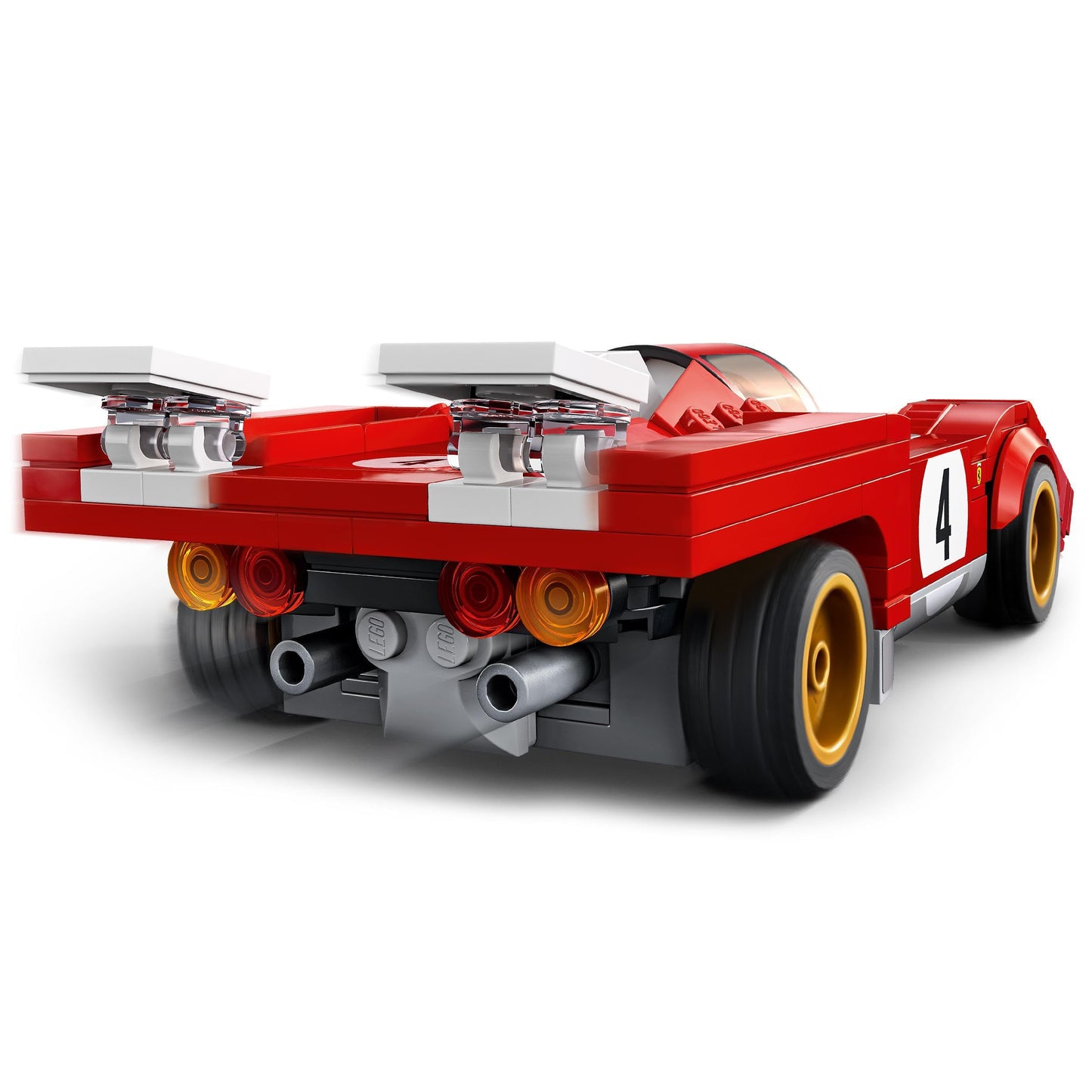 LEGO 76906 Speed Champions 1970 Ferrari 512 M Sports Red Race Car Toy & 76912 Speed Champions Fast & Furious 1970 Dodge Charger R/T, Toy Muscle Car Model Kit for Kids