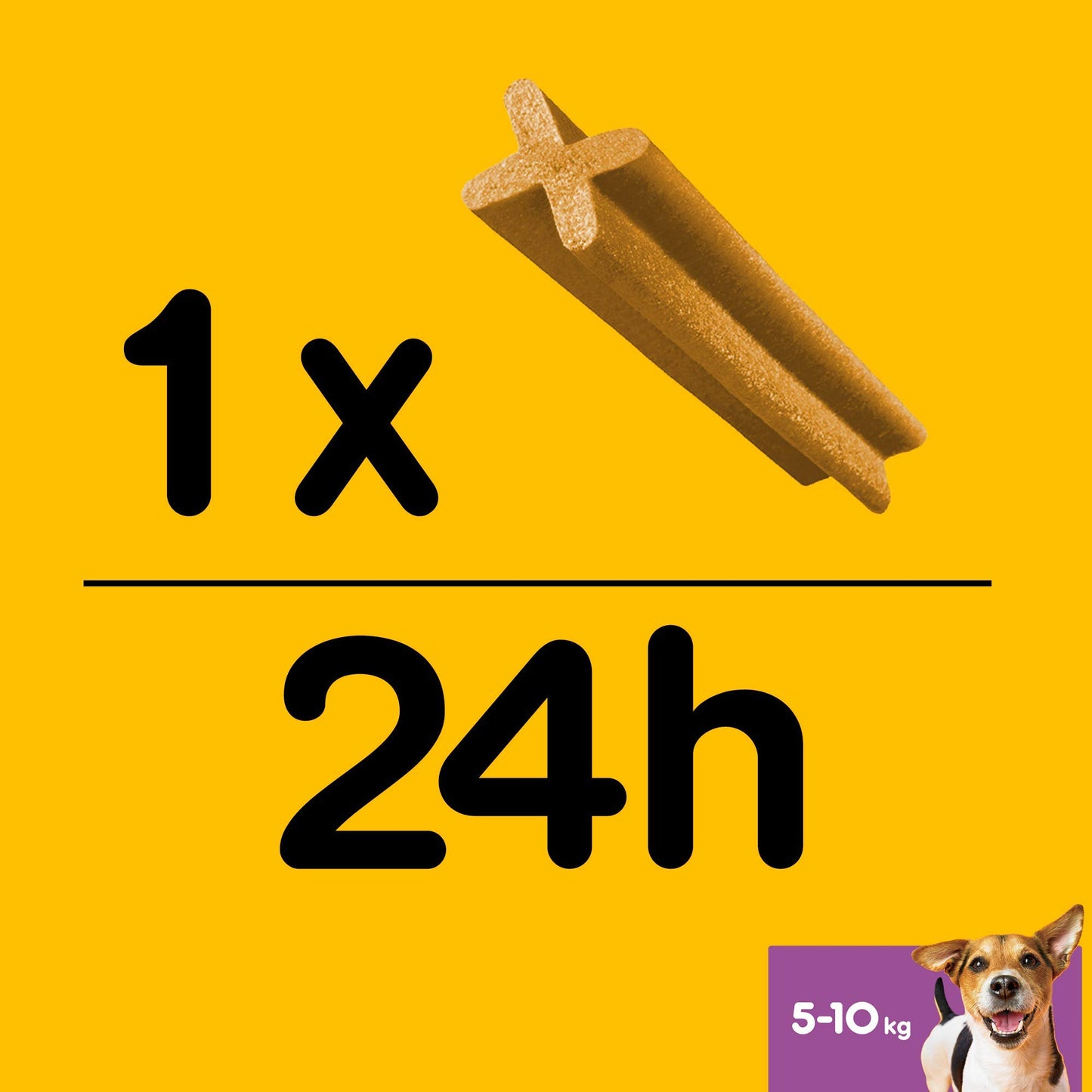 Pedigree DentaStix 112 Sticks Functional Snacks, Daily Dental Chews for Small Dogs (5 -10 kg), Megapack