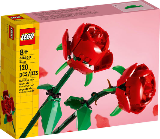 LEGO Creator Roses 40460 8+ 120 Pieces Perfect for Mothers Day, Christmas, Valentines Day or For Any Other Celebration!