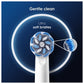 Oral-B Pro Sensitive Clean Electric Toothbrush Head, X-Shaped & Extra Soft Bristles For Gentle Brushing & Plaque Removal, Pack of 8 Toothbrush Heads, White