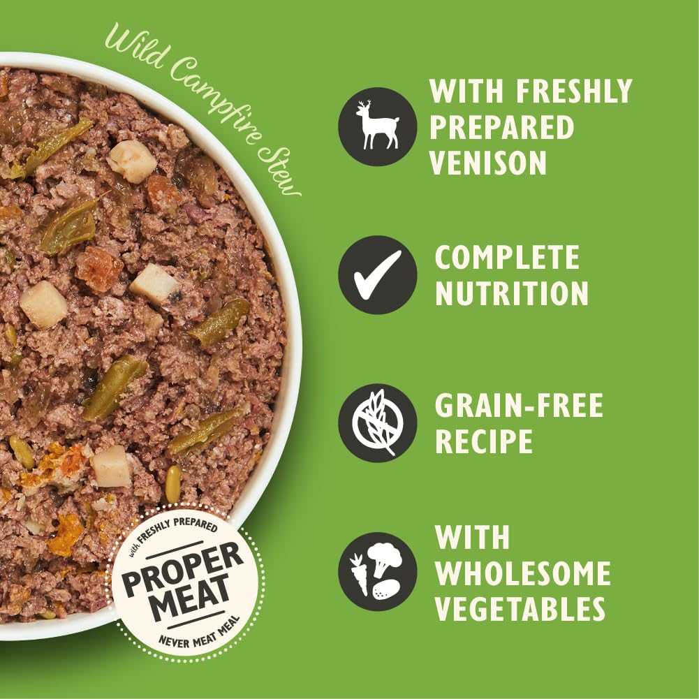 Lily's Kitchen Wild Campfire Stew - Complete Natural Adult Dog Food Wet (10 x 150g Trays)