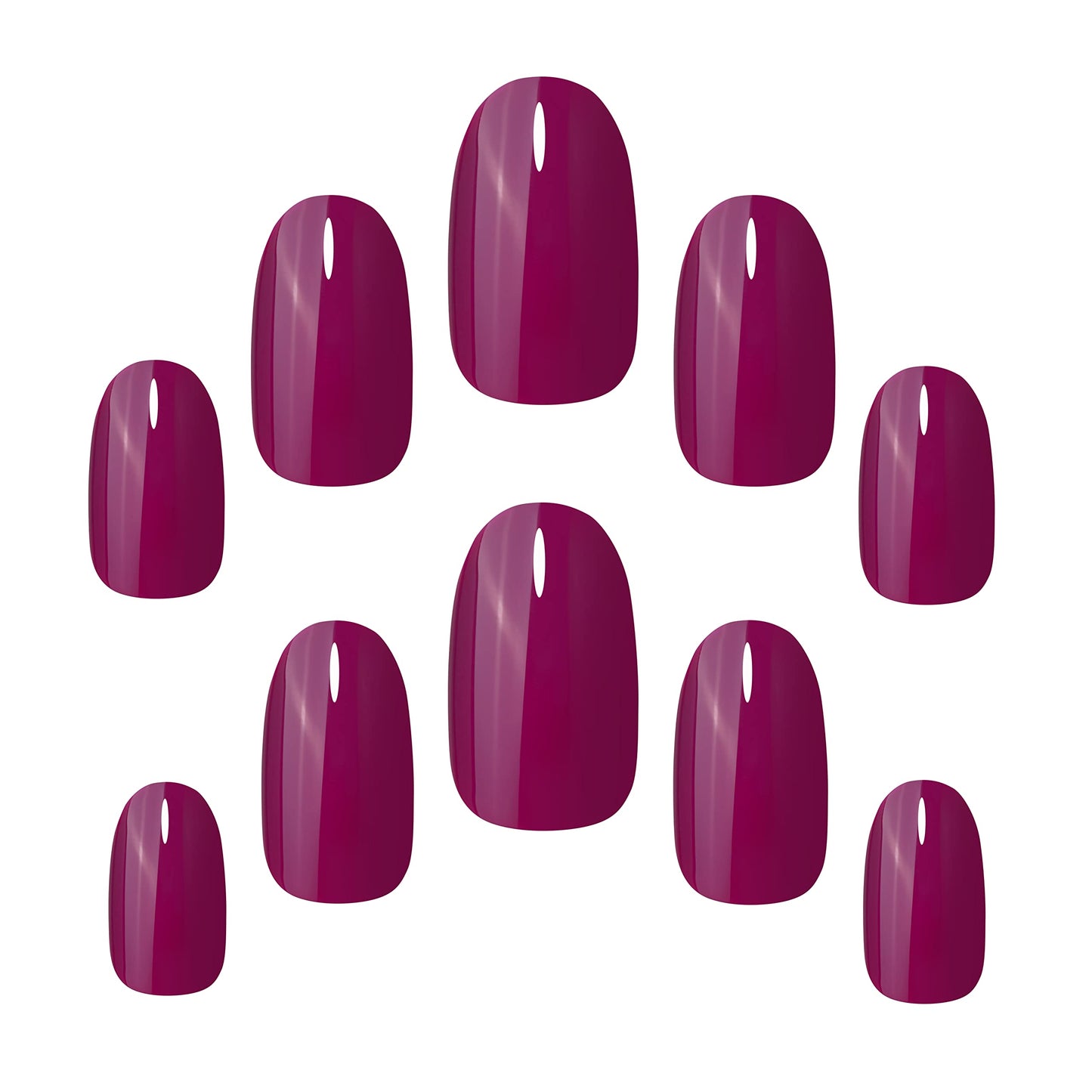 Elegant Touch Core Colour Nails Vivid Plum