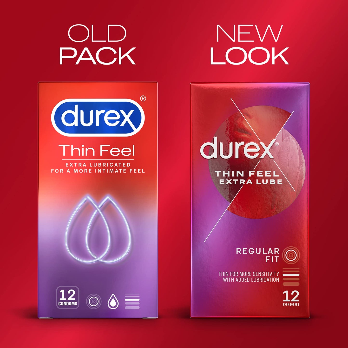 Durex Variety Condom Bundle, 12x Extended Pleasure Condoms, 12 x Intimate Feel Me Total 36 Condoms