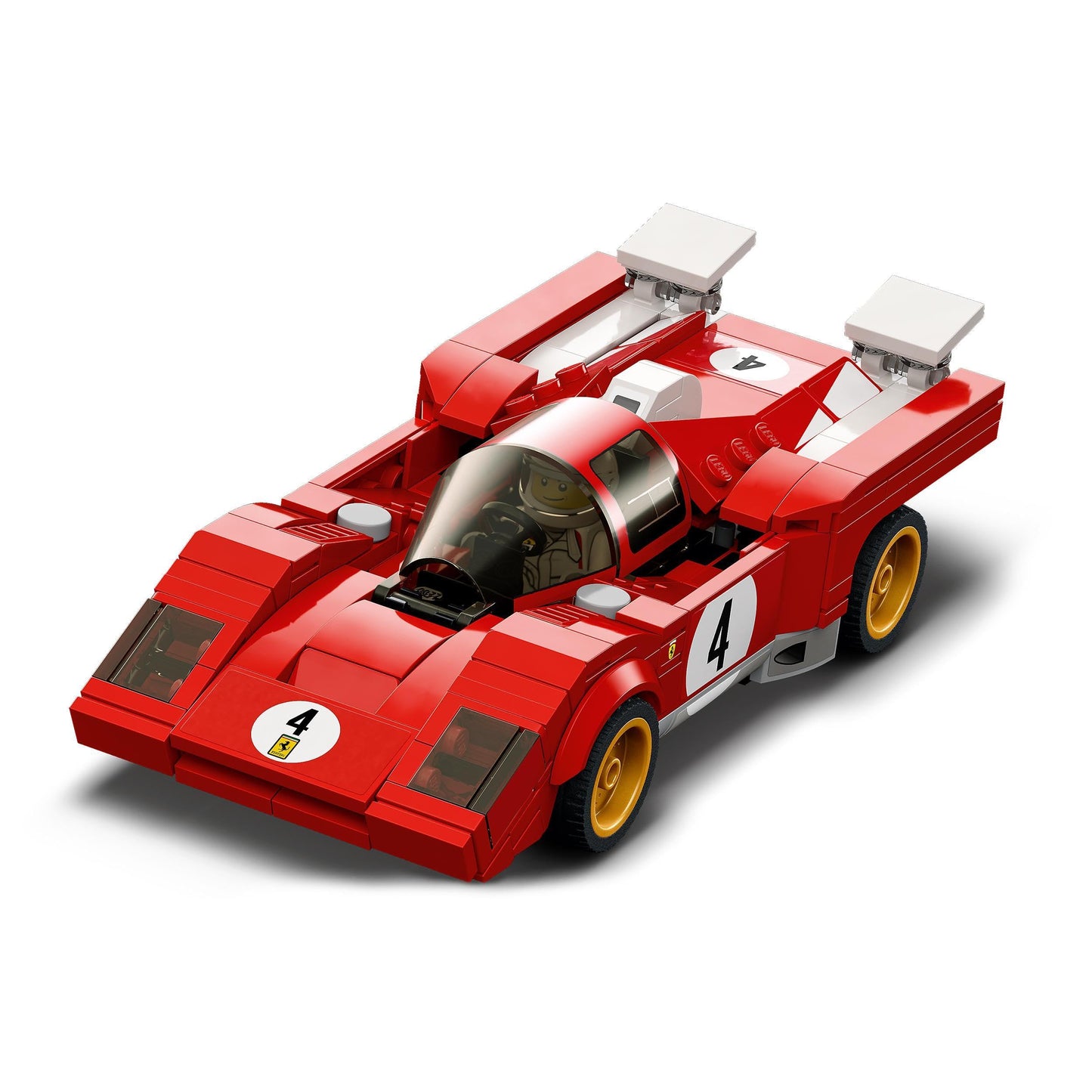 LEGO 76906 Speed Champions 1970 Ferrari 512 M Sports Red Race Car Toy & 76912 Speed Champions Fast & Furious 1970 Dodge Charger R/T, Toy Muscle Car Model Kit for Kids