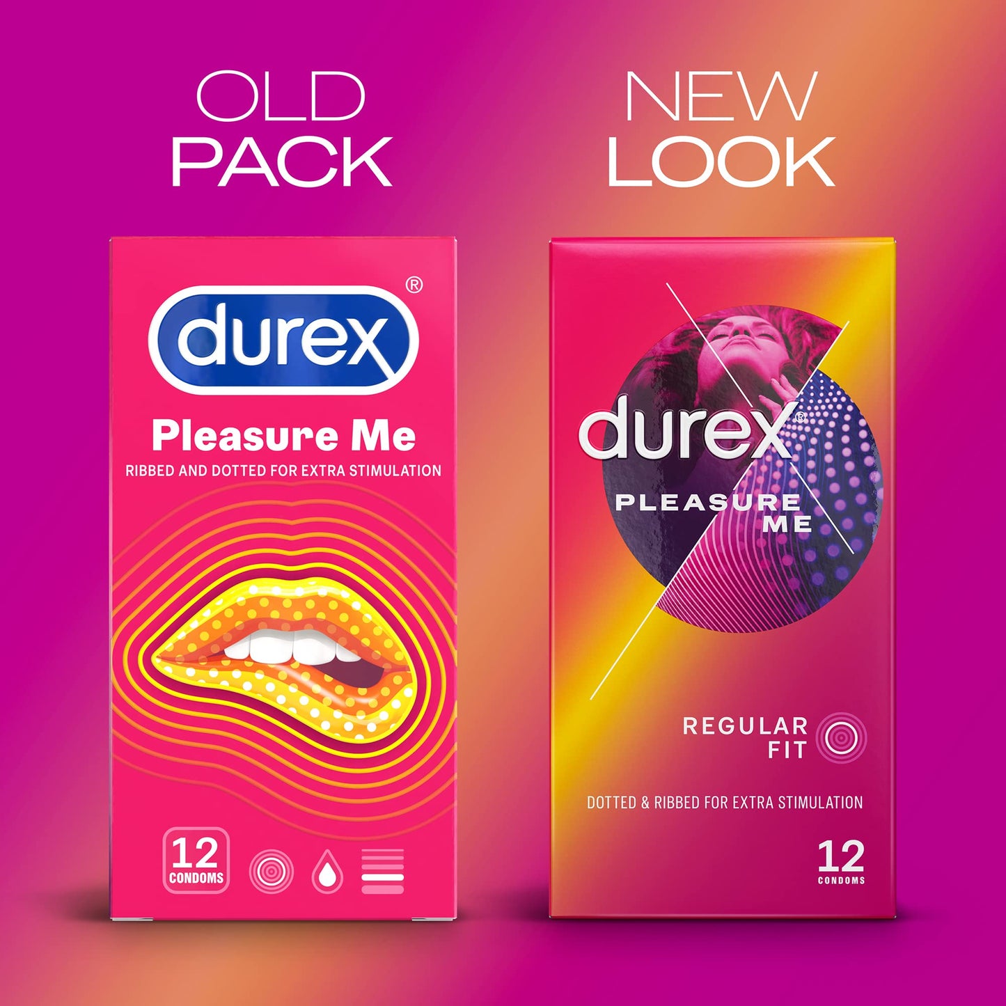 Durex Variety Condom Bundle, 12x Extended Pleasure Condoms, 12 x Intimate Feel Me Total 36 Condoms