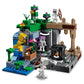 LEGO 76990 Sonic the Hedgehog Sonic's Speed Sphere Challenge Set, Buildable Toy Game with 3 Characters & 21189 Minecraft The Skeleton Dungeon Set, Construction Toy for Kids with Caves,Mobs and Figures