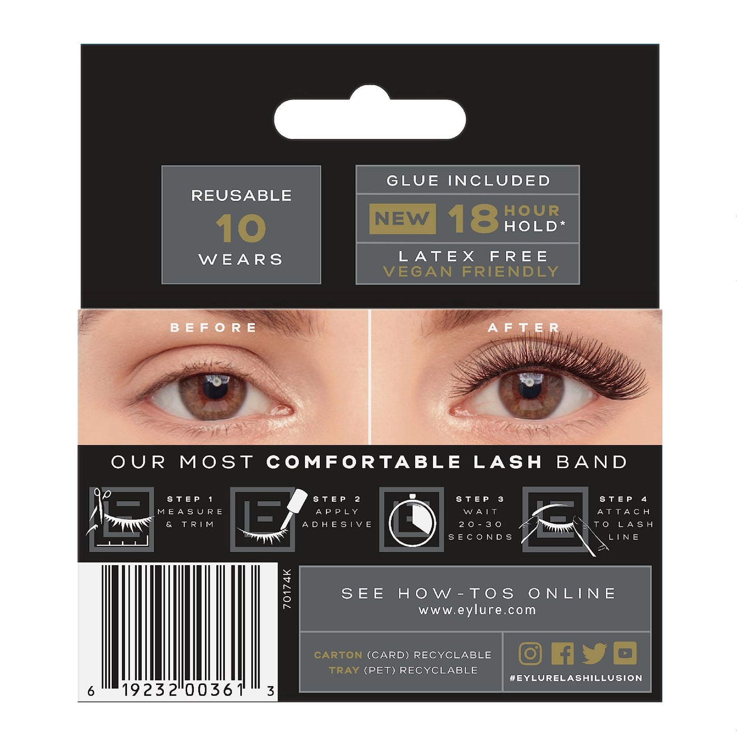 Eylure Luxe Lash Illusion No. 310 False Lashes