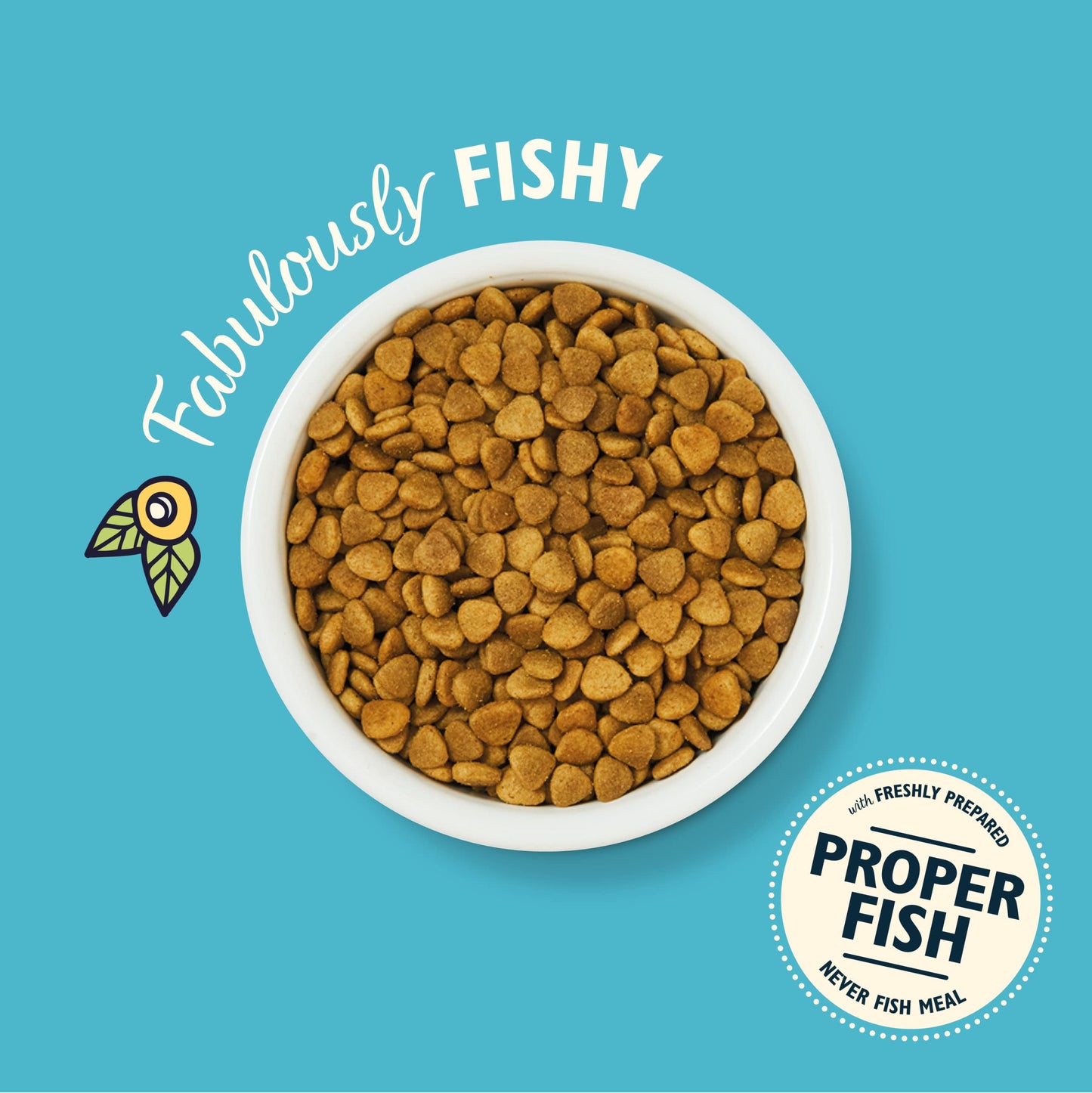 Lily's Kitchen Fisherman's Feast with White Fish & Salmon - Complete Adult Dry Cat Food (2kg)