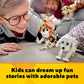 LEGO 31137 Creator 3 in 1 Adorable Dogs Set with Dachshund, Pug, Poodle Figures and More Breeds, Animal Building Toy for Kids aged 7 and Up, Gift for Dog Lovers