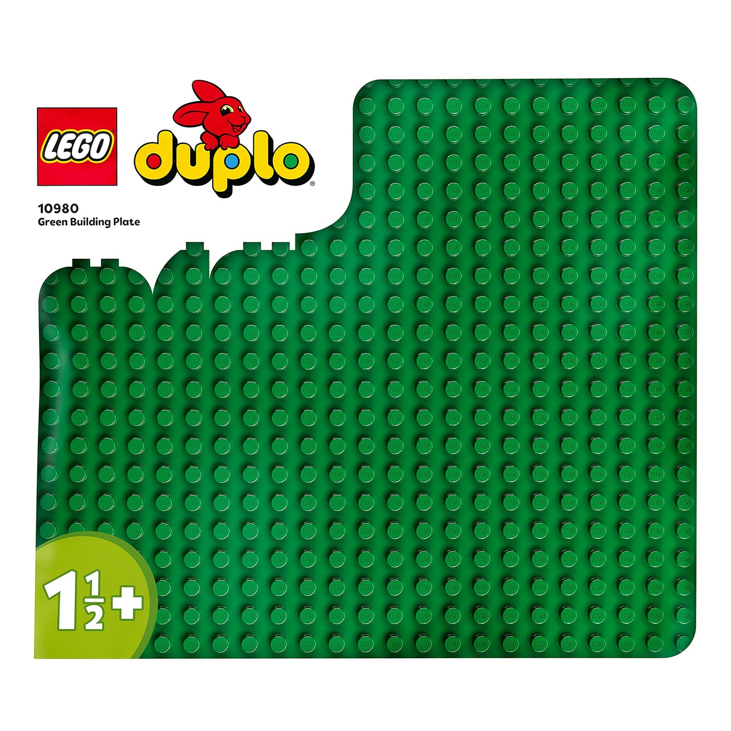 LEGO 10913 DUPLO Classic Brick Box Building Set with Storage & 10980 DUPLO Green Building Base Plate, Construction Toy for Toddlers and Kids, Build and Display Board