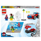 LEGO 10789 Marvel Spider-Man's Car and Doc Ock Set, Spidey and His Amazing Friends Buildable Toy for Kids 4 Plus Years Old with Glow in the Dark Pieces